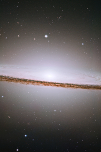 Hubble mosaic of the majestic Sombrero Galaxy